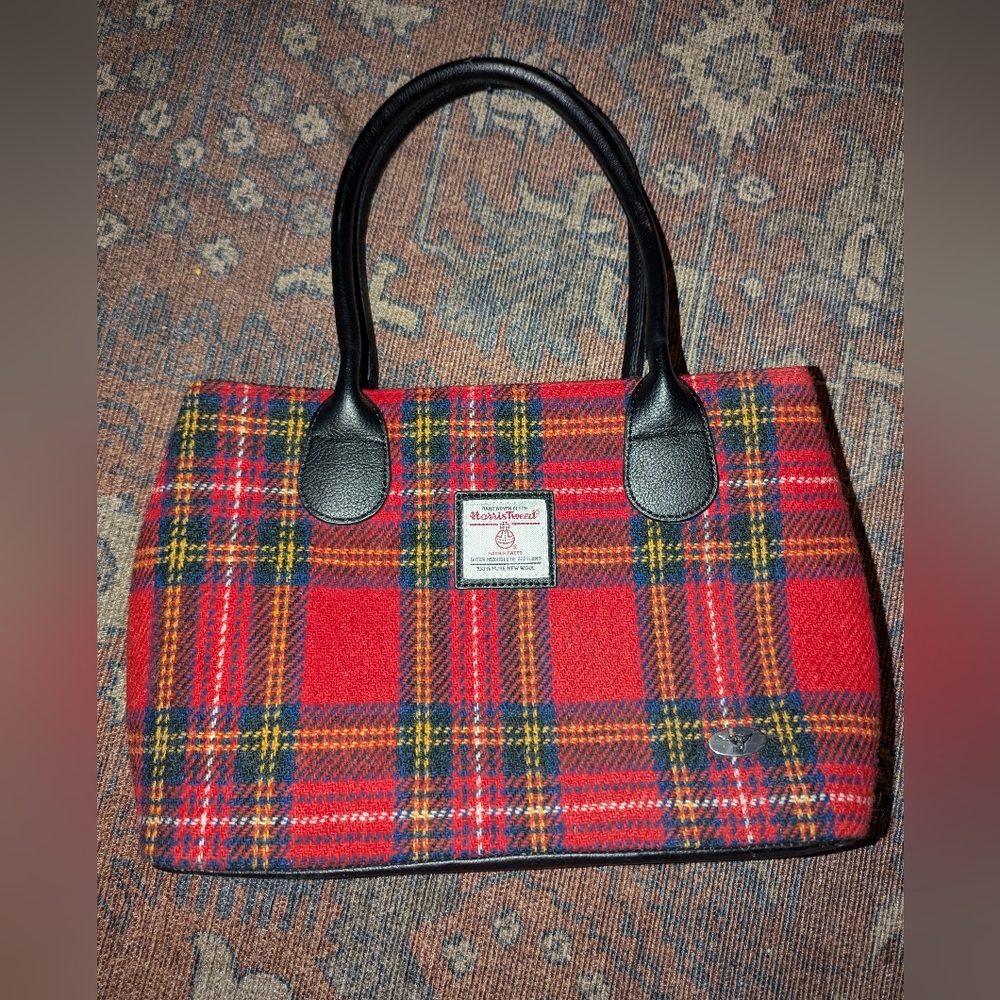 Harris Tweed Scottish Wool Handbag